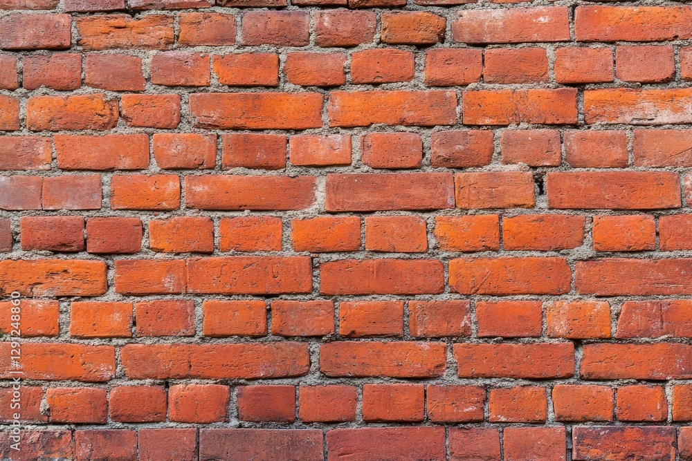 Obraz premium Old Red Brick Wall Texture (1)