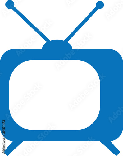 television icon vector 