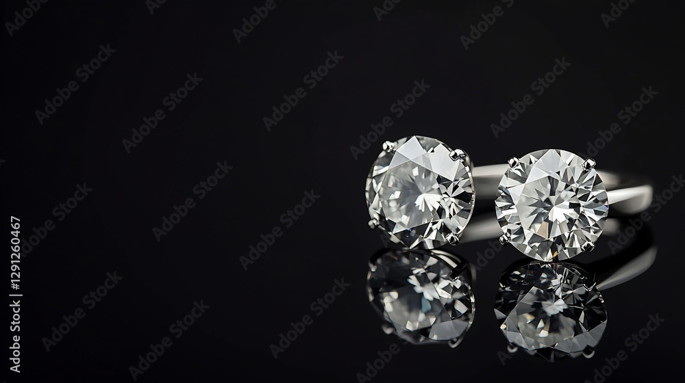 Stunning Diamond Rings: A Luxurious Display of Sparkling Gems Stunning Diamond Rings: A Luxurious Display of Sparkling Gems