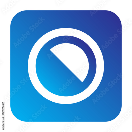 themes Solid gradient icon