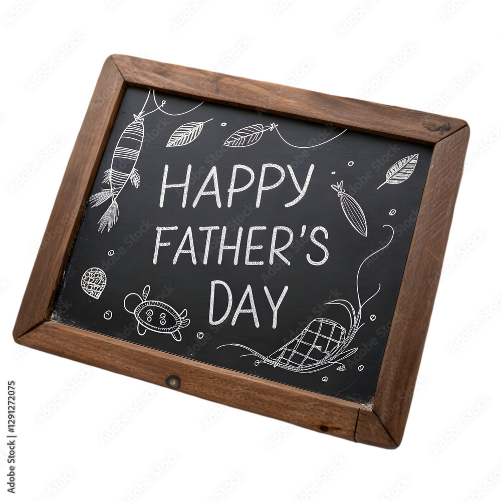 Happy Father's Day Chalkboard Sign Happy Father's Day Chalkboard Sign