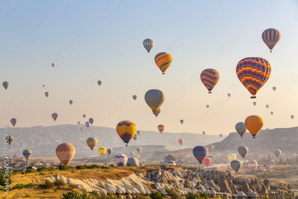 Obraz premium Hot Air Balloons in Cappadocia