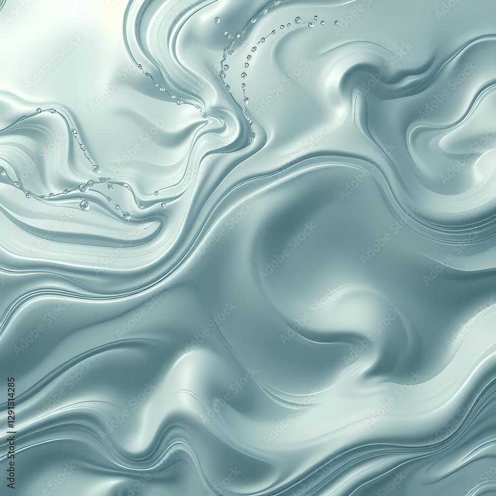Fototapeta premium abstract blue background with waves