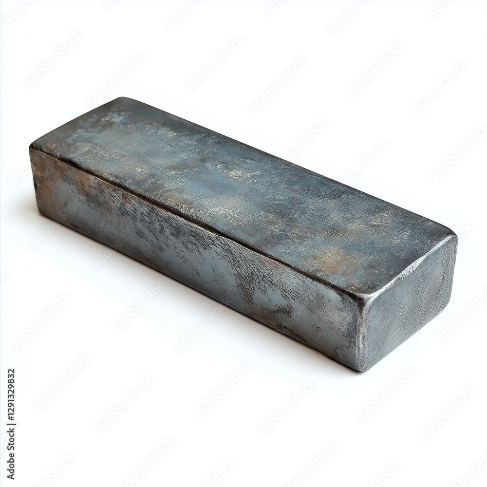 Rare earth minerals industry. Elements mining energy. Clip art. Realistic texture of neodymium metal ingot for clip art use. Rare earth minerals industry. Elements mining energy. Clip art. Realistic texture of neodymium metal ingot for clip art use.