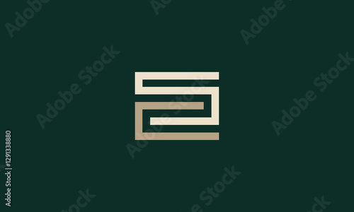 Initial Letters sc Monogram Logo
