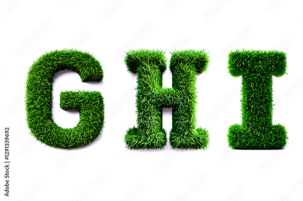 green grass font green grass font