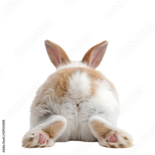 Adorable Bunny Butt: Cute Rabbit Image