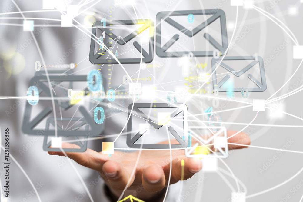 Mail Communication Connection message to mailing Mail Communication Connection message to mailing