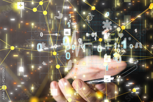 digital medical futuristic ...