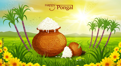 Happy Pongal - Traditional ...