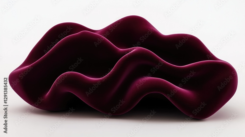 Elegant sculpture showcases rich texture with flowing curves in Elegant sculpture showcases rich texture with flowing curves in