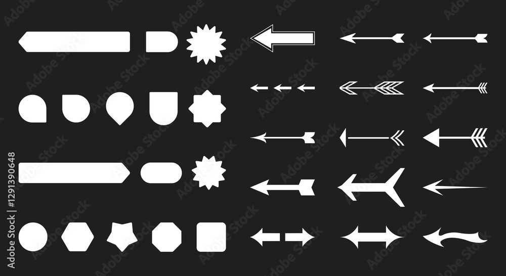 Arrow And Cursor Icons Arrow icon set isolated Arrow And Cursor Icons Arrow icon set isolated