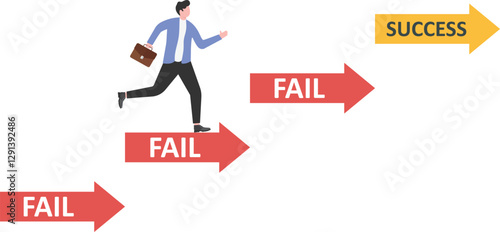 Businessmen set their business goals to help them reach the top in the market, beat their competitors to the 1st place.

