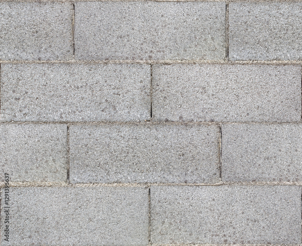 Wall made with concrete blocks - seamless pattern concept useful for renderings applications Wall made with concrete blocks - seamless pattern concept useful for renderings applications