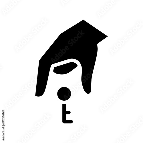 Key icon glyph style