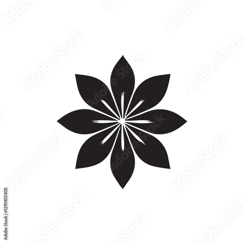 abstract flower icon