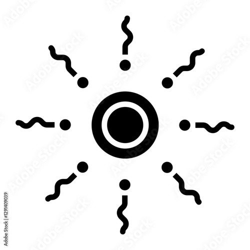 Reproduction, IVF icon in glyph style