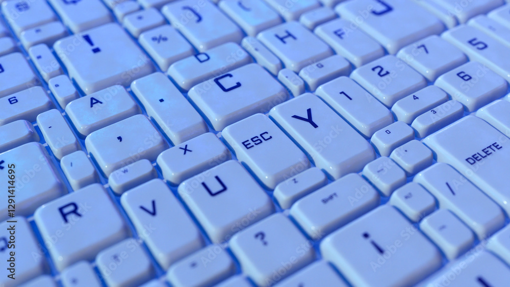 Glowing Minimalism The Future of Typing Glowing Minimalism The Future of Typing