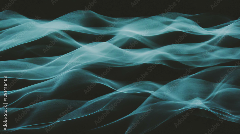 Obraz premium Abstract spiderweb with subtle wind motion for mysterious background design