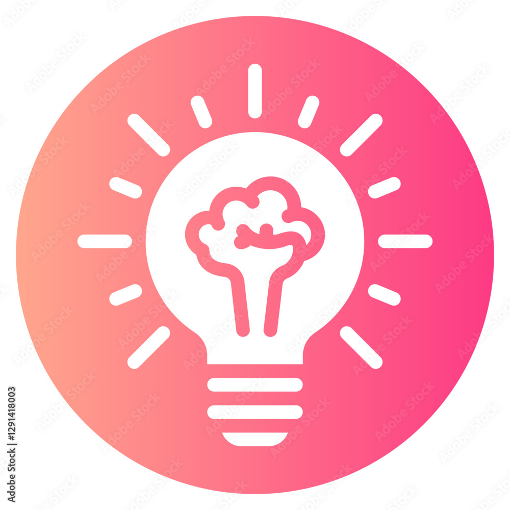 Fototapeta premium creative gradient icon