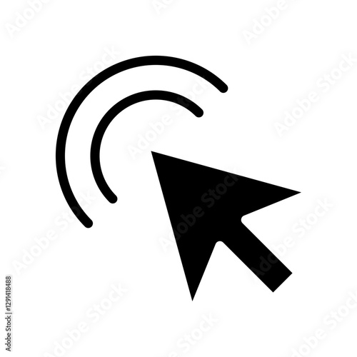 Double click icon in glyph style