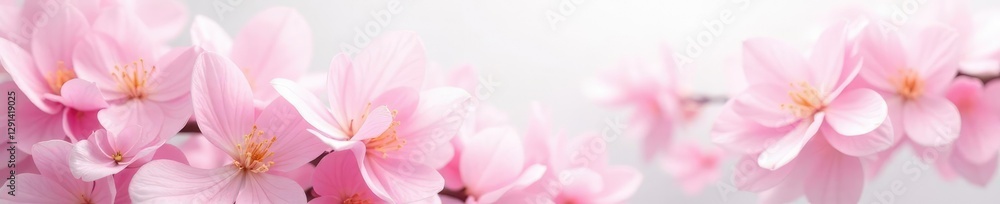 Soft pink petals unfolding on a swirling white background, white, delicate, garden Soft pink petals unfolding on a swirling white background, white, delicate, garden