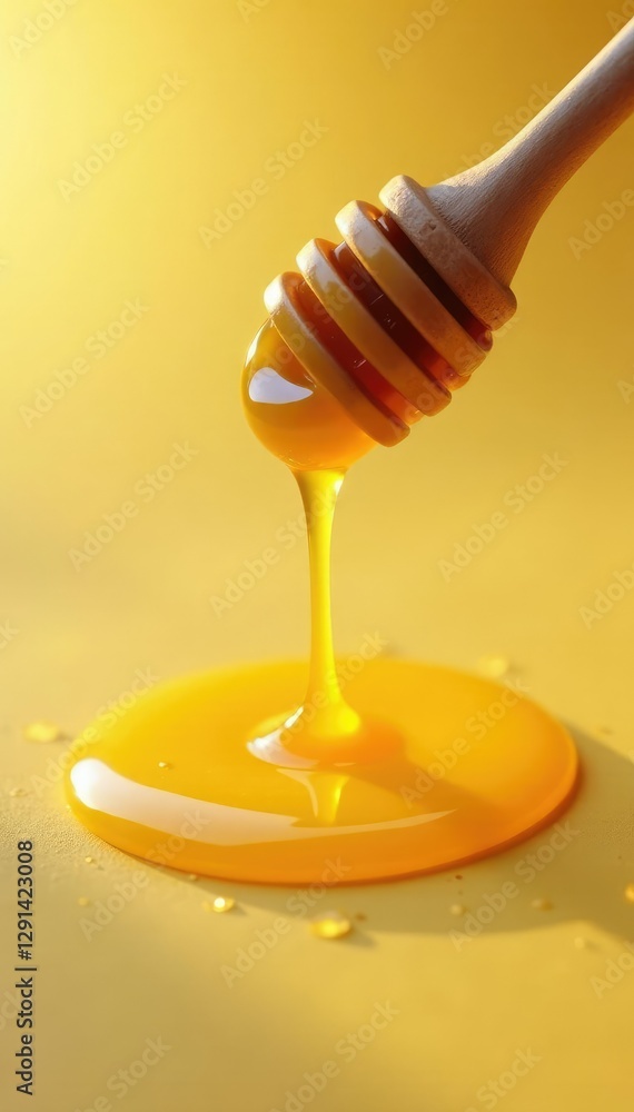 Soft saffron flows like honey on a clean surface, golden, honey Soft saffron flows like honey on a clean surface, golden, honey