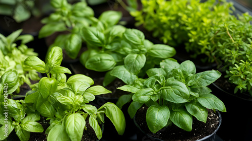 Greenhouse cultivation studies of aromatic foliage varieties