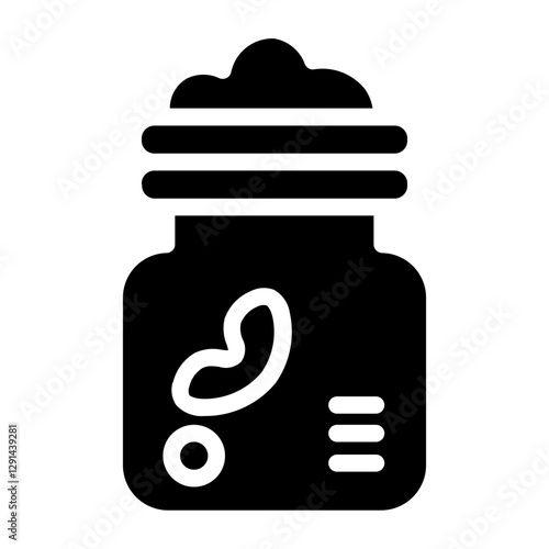 Relish Pickled Assorted Glyph Icon