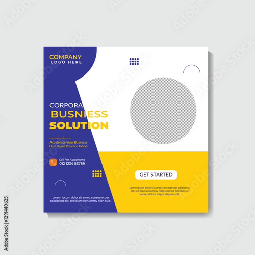  Degital Marketing Agency Social Media Post Template