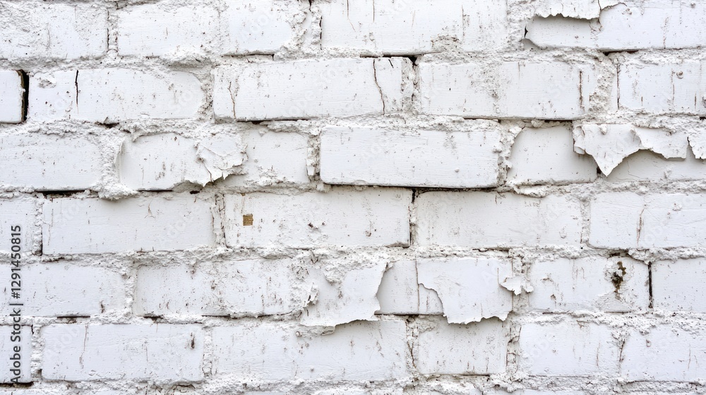 Aged white brick wall texture Aged white brick wall texture