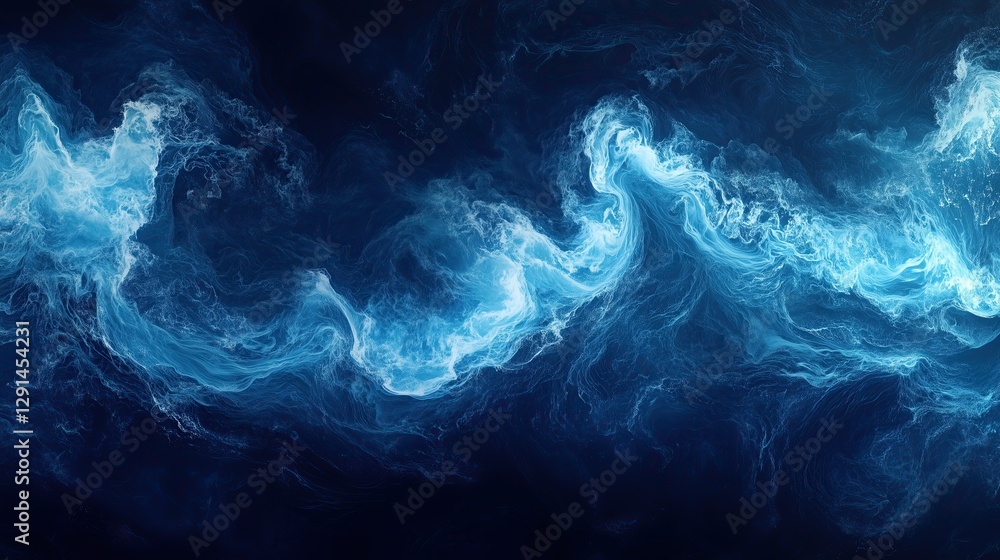 A mesmerizing swirl of blue and black, creating an ethereal and atmospheric backdrop for creative projects. A mesmerizing swirl of blue and black, creating an ethereal and atmospheric backdrop for creative projects.