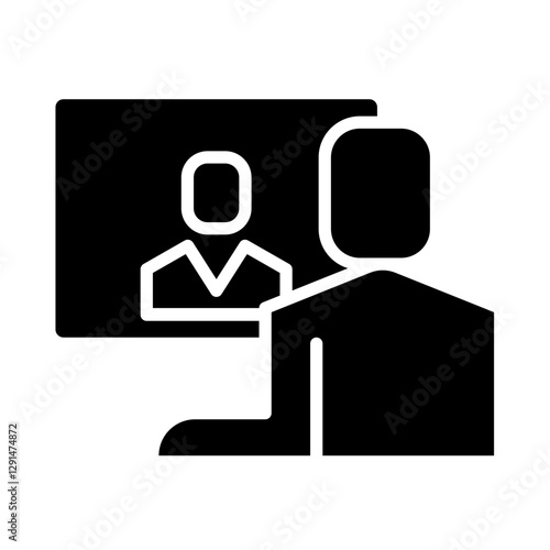 video conference icon