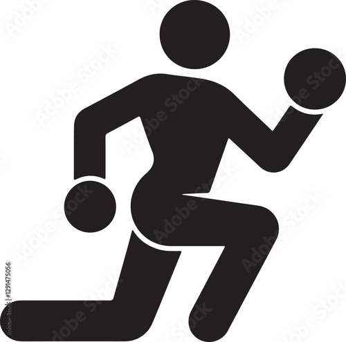  woman in a dynamic bowling action