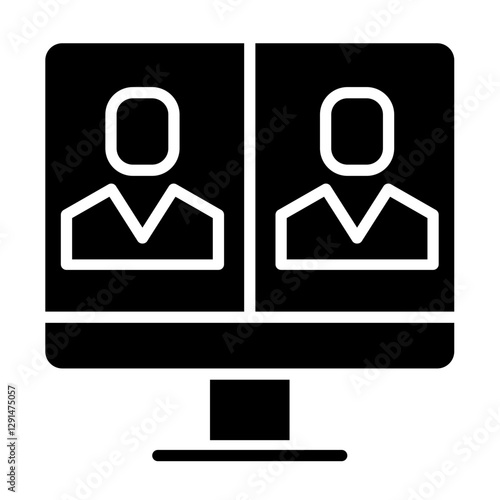 video conference icon