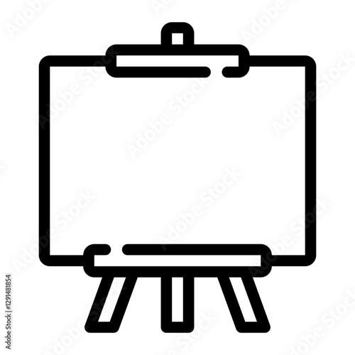 canvas line icon