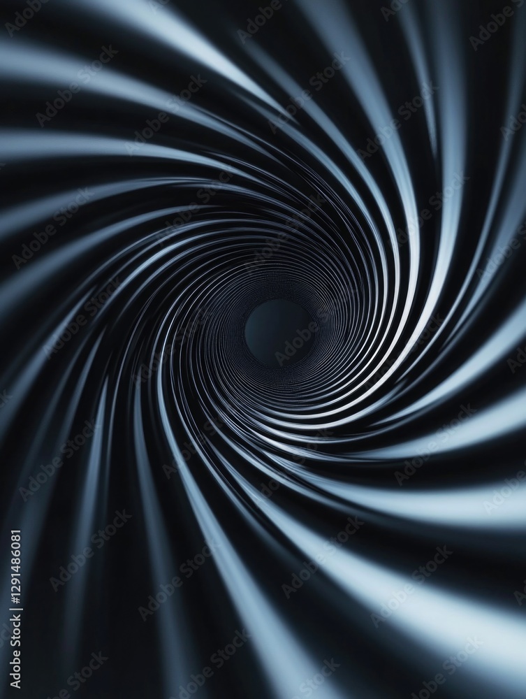 Obraz premium Abstract Spiral Vortex