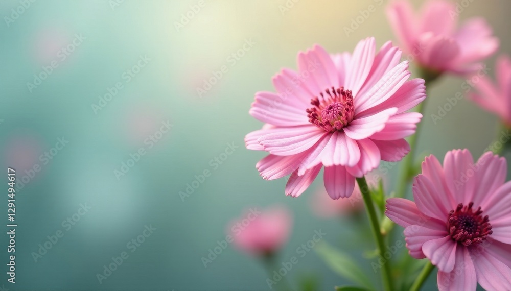 Delicate pink dianthus blooms against a soft spring background , petals, flowerpower Delicate pink dianthus blooms against a soft spring background , petals, flowerpower