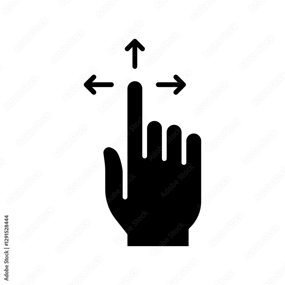 Move icon in glyph style Move icon in glyph style