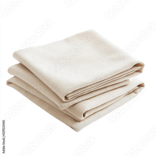 Luxurious linen napkin set with soft fabric texture, perfect for elegant dining experiences. Ideal for special occasions or everyday use