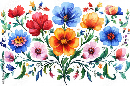 folky flowers: A bouquet of...