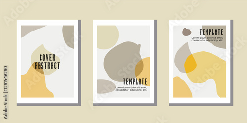 Simple abstract painting background design, suitable for book covers, wall displays, walpappers, paintings. Abstract vector design.