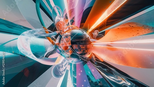 Abstract background the illustration contains transparency and effects