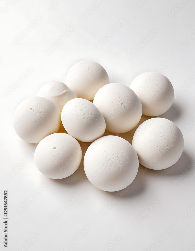 Minimalist White Desserts: Simple Yet Sophisticated Minimalist White Desserts: Simple Yet Sophisticated