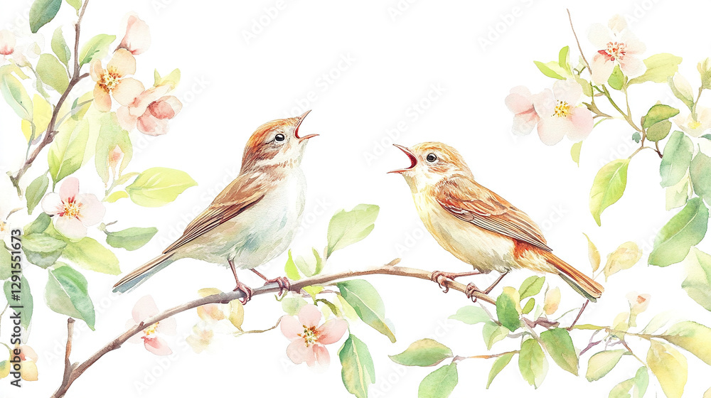 Two Birds on a Branch Two Birds on a Branch