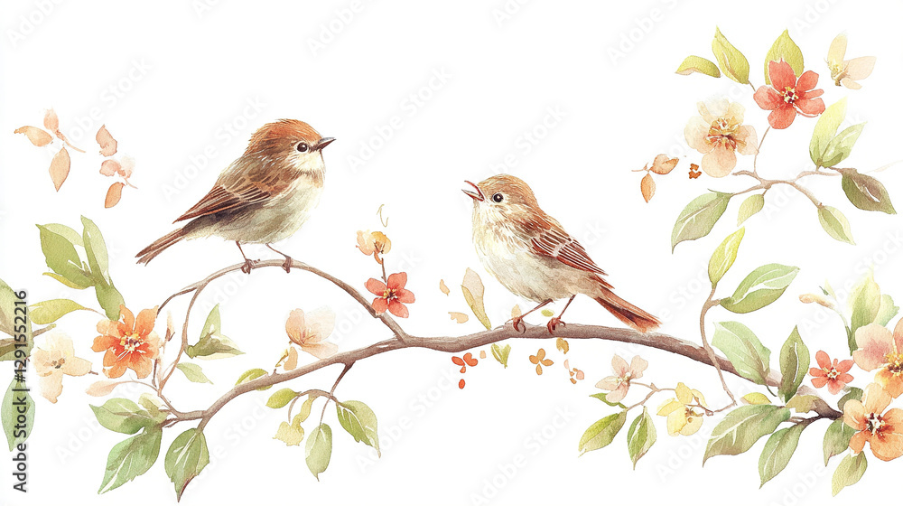 Two Birds on a Branch Two Birds on a Branch