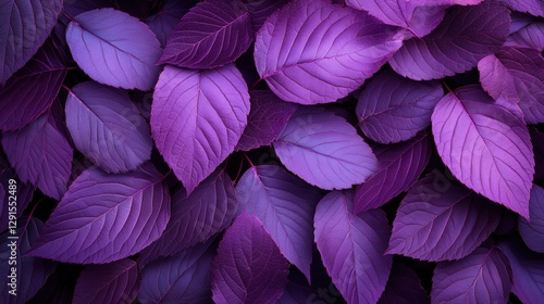 Wallpaper Mural Purple leaves wallpaper close-up for nature and background design use Torontodigital.ca