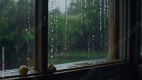 Raindrops and Calm Moments: A Still Life