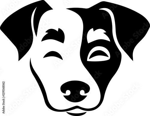 Vector illustration of a dog