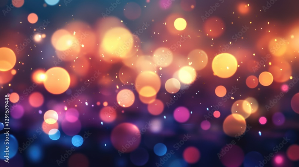 Pastel color bokeh lights background. Blurred circle shapes. Multicolored blurry lights bokeh defocused abstract background for events. Pastel color bokeh lights background. Blurred circle shapes. Multicolored blurry lights bokeh defocused abstract background for events.
